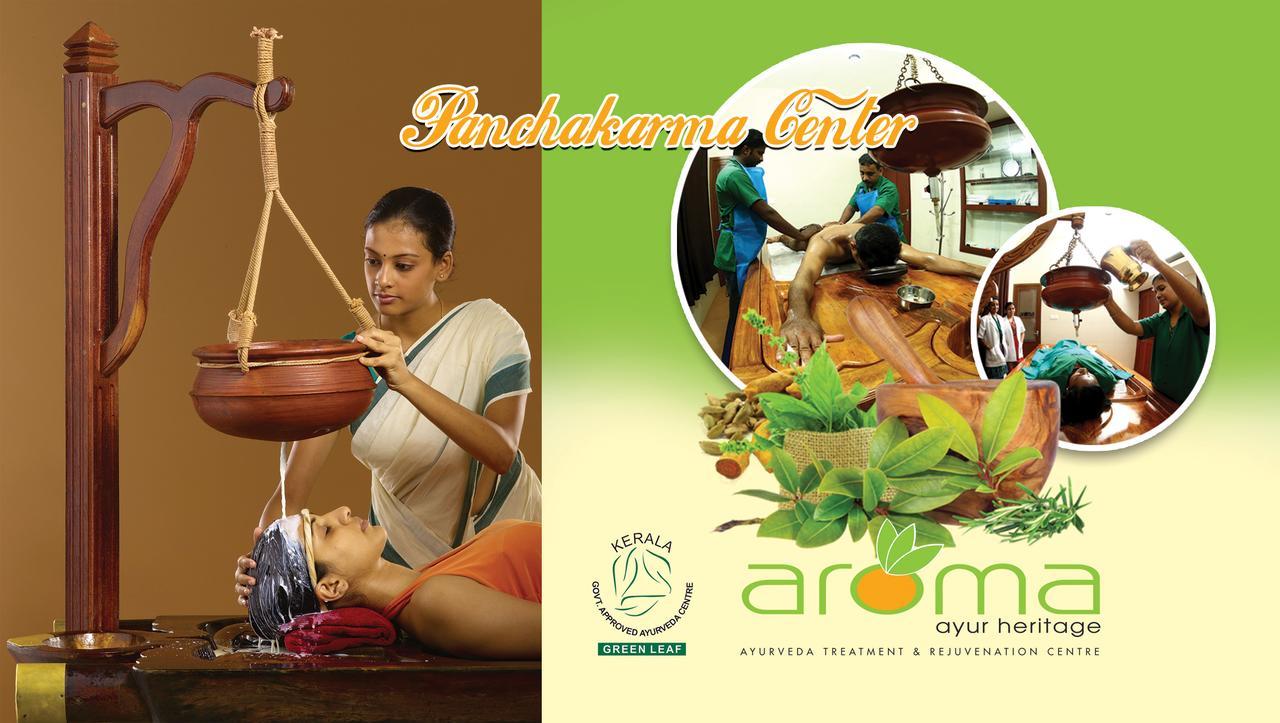 Aroma Ayur Heritage Mattanur Exteriör bild